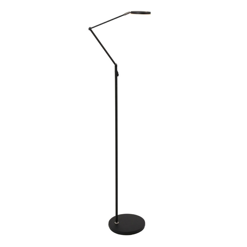 Vloerlamp Soleil 3257ZW zwart met verstelbare arm - Afbeelding 18