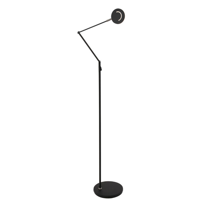 Vloerlamp Soleil 3257ZW zwart met verstelbare arm - Afbeelding 19
