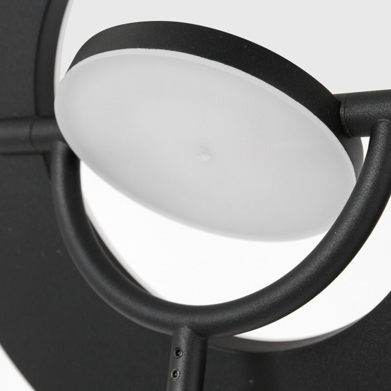 Vloerlamp Soleil 3258ZW Zwart met verstelbare leesarm - Afbeelding 14