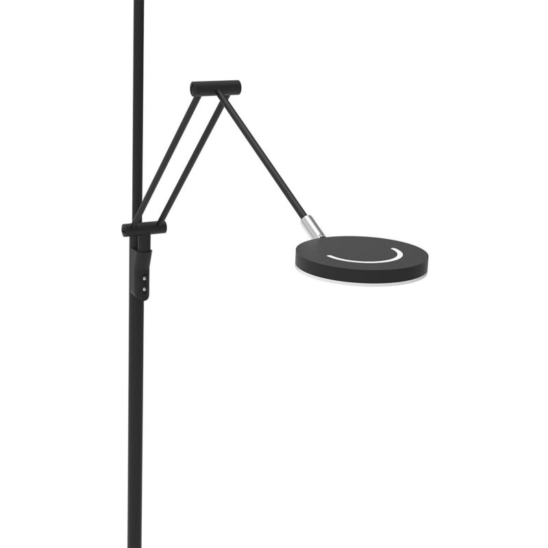 Vloerlamp Soleil 3258ZW Zwart met verstelbare leesarm - Afbeelding 23