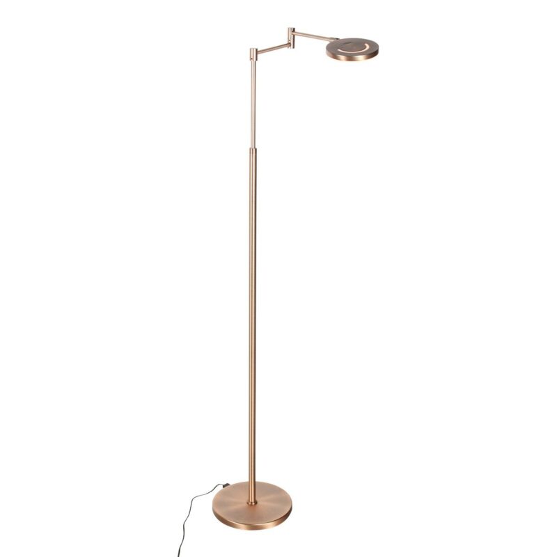 Vloerlamp Soleil accu 3515BR geborsteld brons met zwenkarm - Afbeelding 2