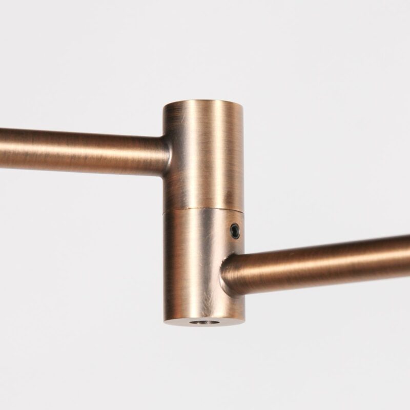 Vloerlamp Soleil accu 3515BR geborsteld brons met zwenkarm - Afbeelding 10