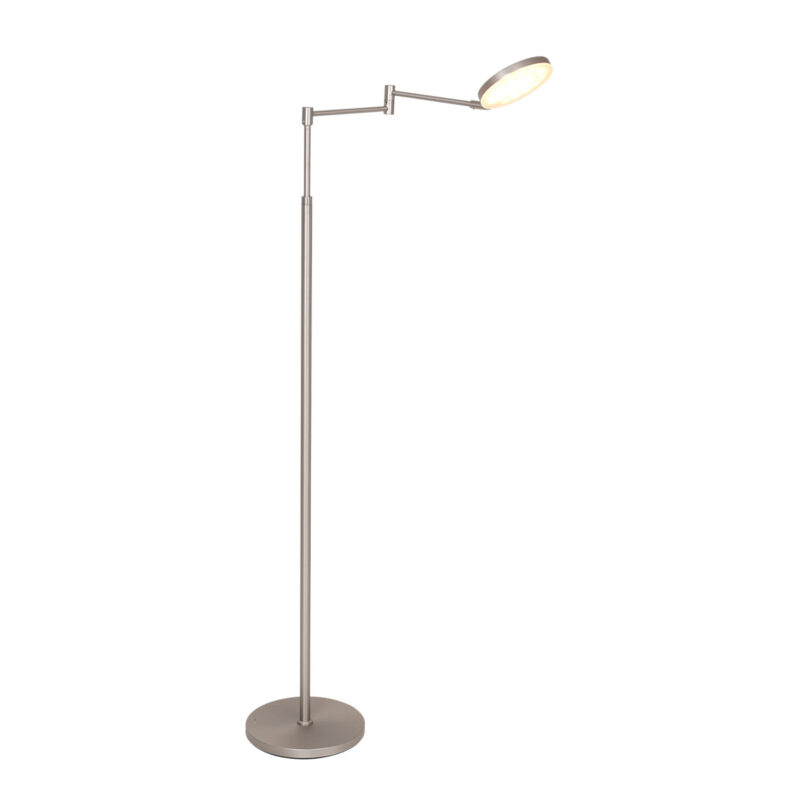 Vloerlamp Soleil accu 3515ST staal met zwenkarm - Afbeelding 11