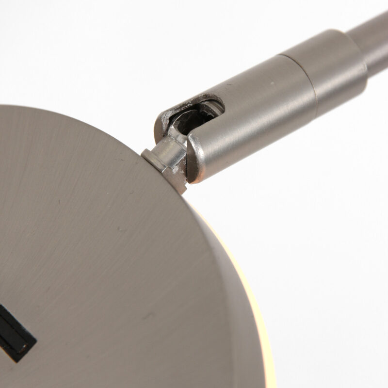 Vloerlamp Soleil accu 3515ST staal met zwenkarm - Afbeelding 13