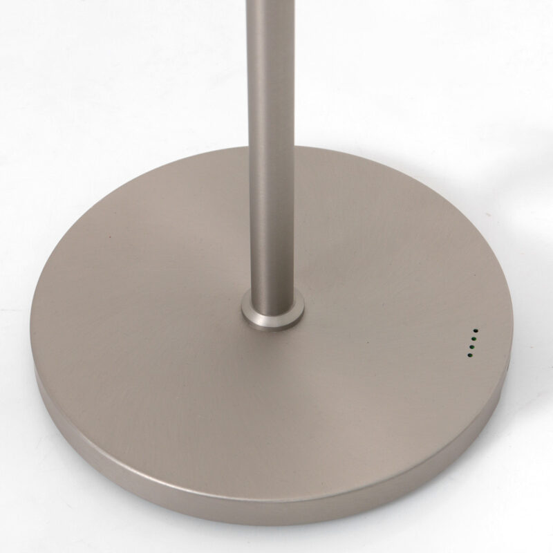 Vloerlamp Soleil accu 3515ST staal met zwenkarm - Afbeelding 7