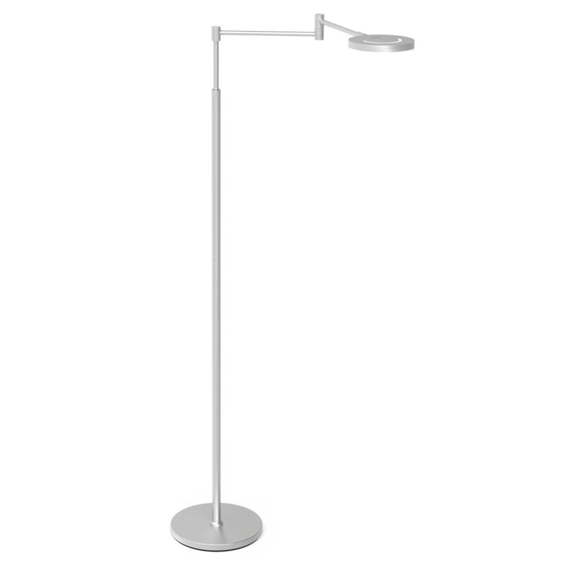 Vloerlamp Soleil accu 3515ST staal met zwenkarm