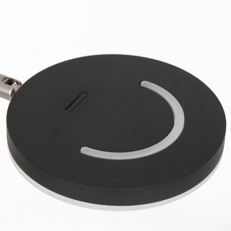 Vloerlamp Soleil accu 3515ZW zwart met zwenkarm - Afbeelding 12