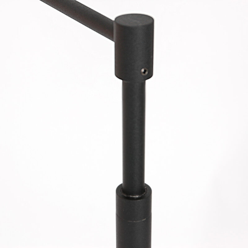 Vloerlamp Soleil accu 3515ZW zwart met zwenkarm - Afbeelding 6