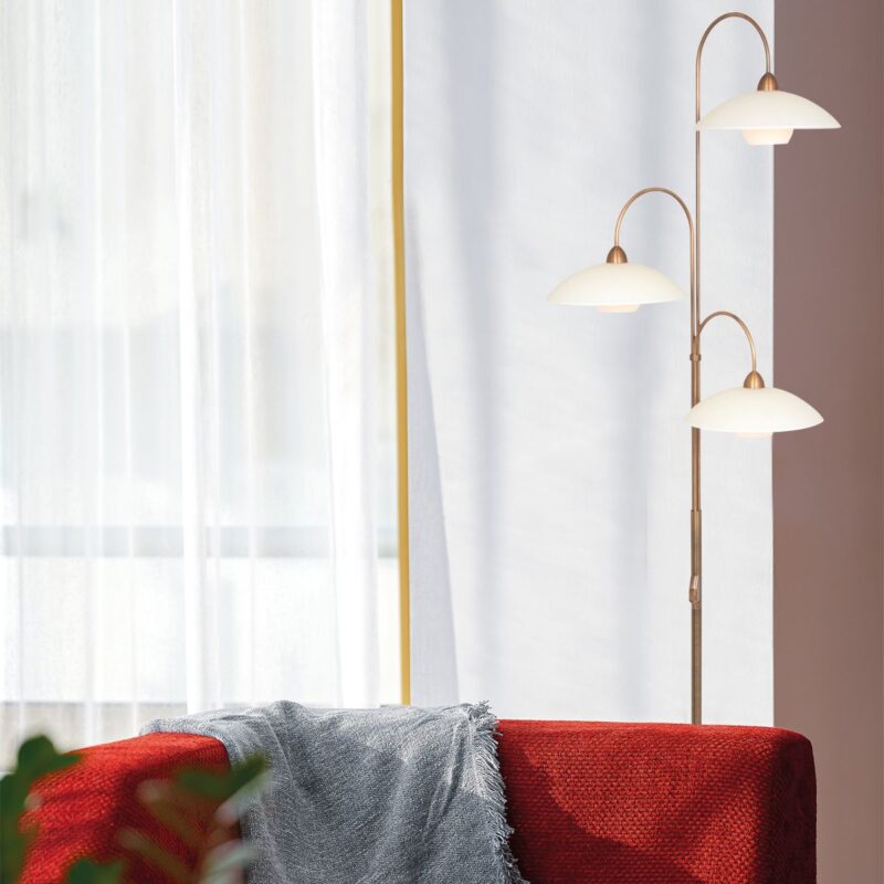 Vloerlamp Sovereign Classic 2744BR Brons dimbaar - Afbeelding 3