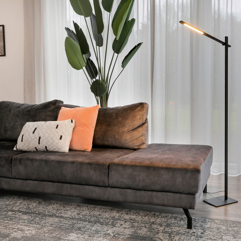 Vloerlamp Stekk 2690ZW Zwart met 4 standen dimmer - Afbeelding 3