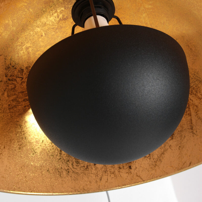 Vloerlamp Sunflower 3664ZW Zwart met E27 fitting - Afbeelding 13