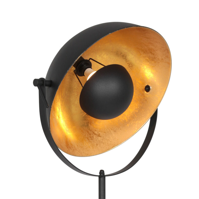 Vloerlamp Sunflower 3664ZW Zwart met E27 fitting - Afbeelding 5