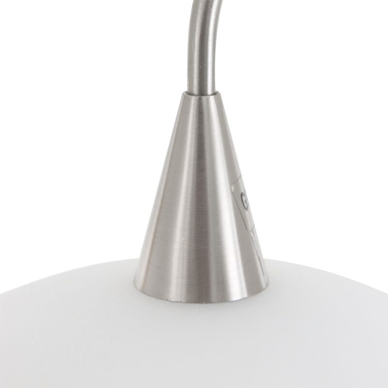 Vloerlamp Tallerken 2659ST Staal 3 licht met dimmer - Afbeelding 10