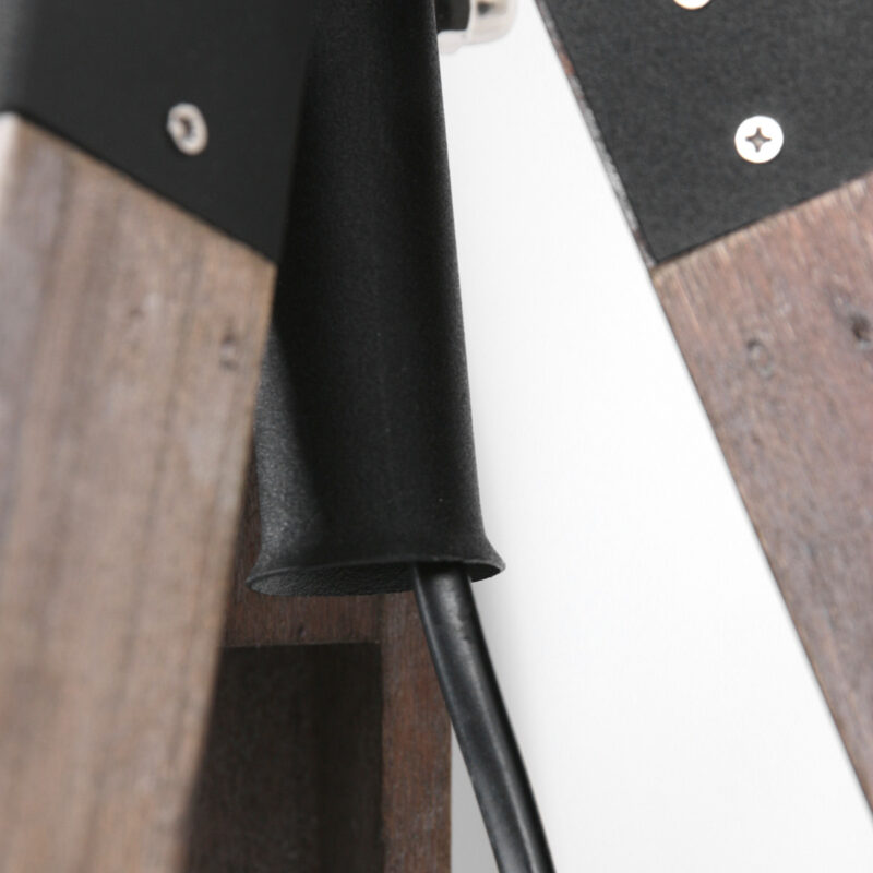 Vloerlamp Triek 3348ZW driepoot met E27 fitting zonder kap - Afbeelding 11