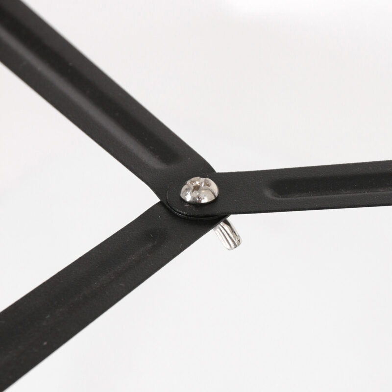 Vloerlamp Triek 3348ZW driepoot met E27 fitting zonder kap - Afbeelding 12