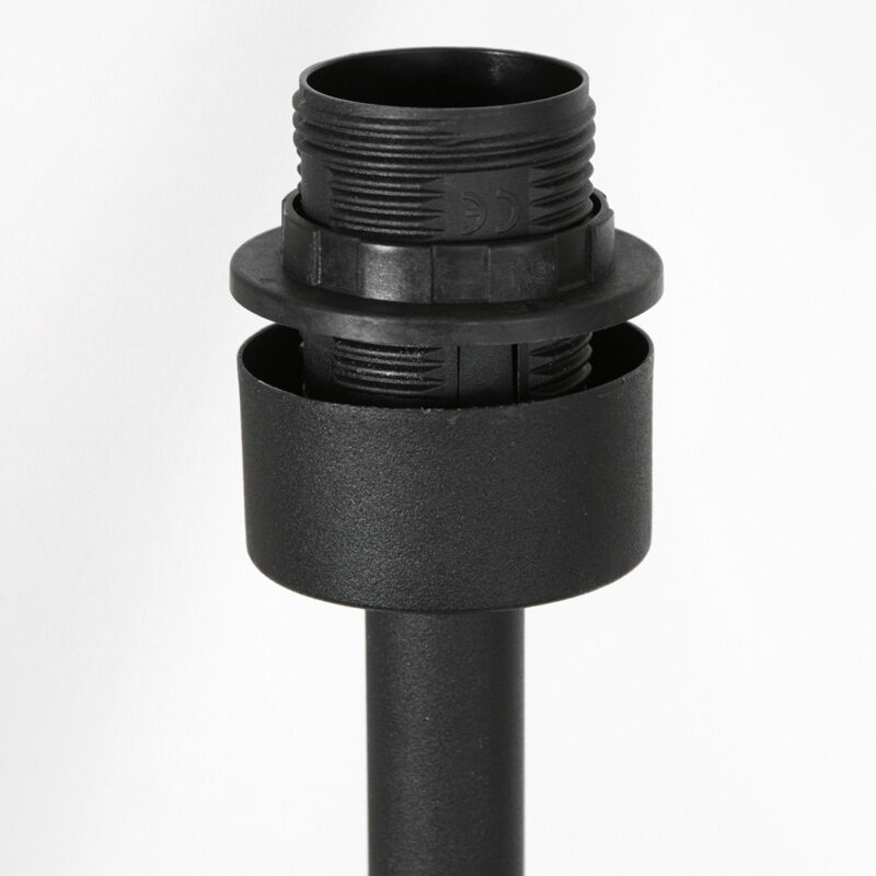 Vloerlamp Triek 3348ZW driepoot met E27 fitting zonder kap - Afbeelding 4