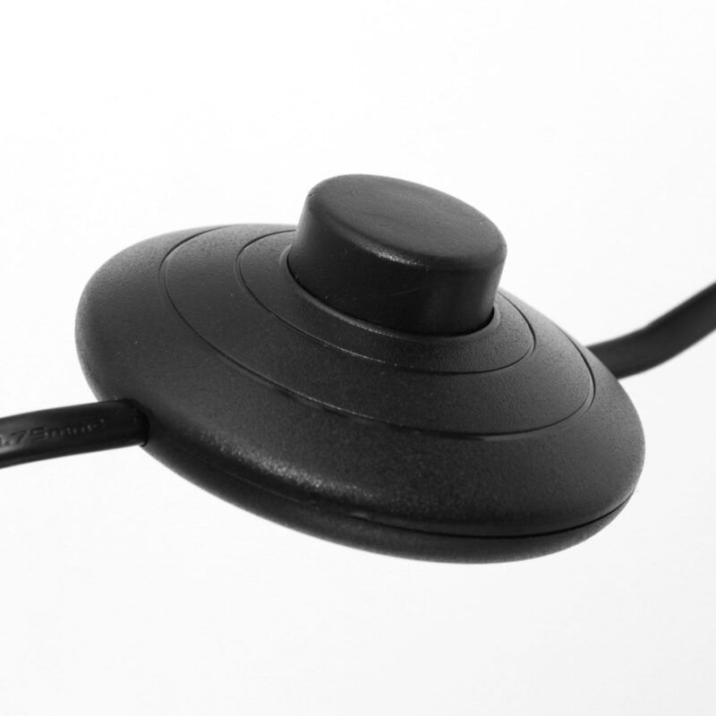 Vloerlamp Triek 4098ZW driepoot met een gevlochten bamboe kap - Afbeelding 14