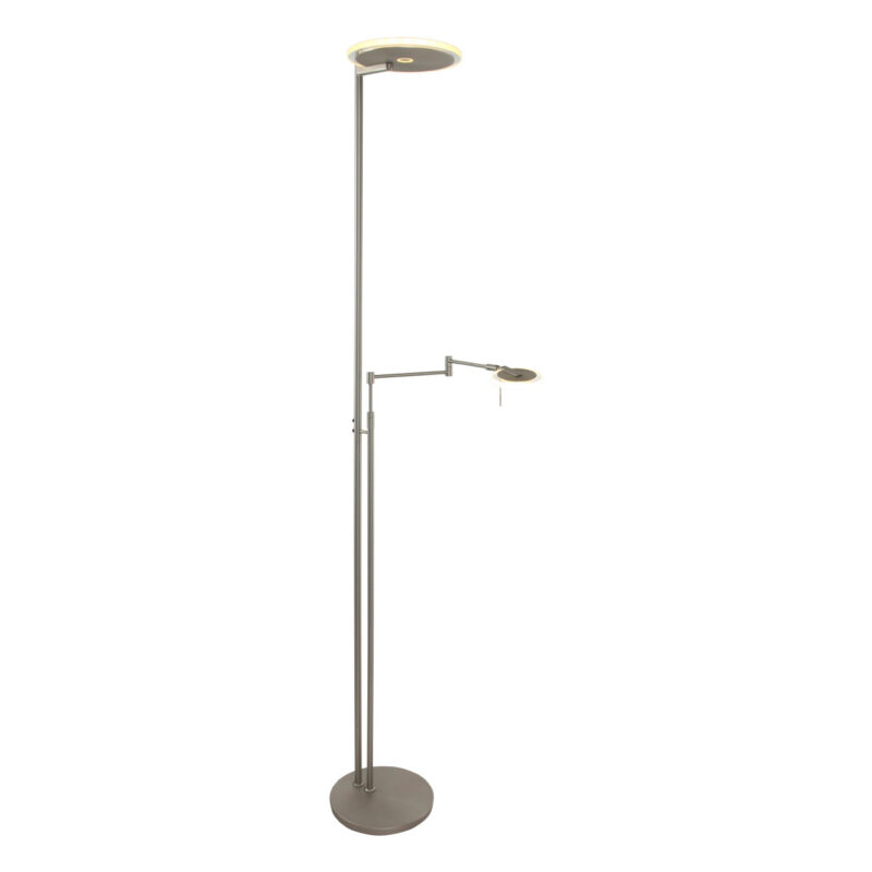Vloerlamp Turound 2560ST Staal lees arm - Afbeelding 2