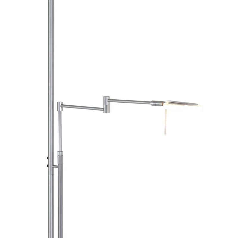 Vloerlamp Turound 2560ST Staal lees arm - Afbeelding 15