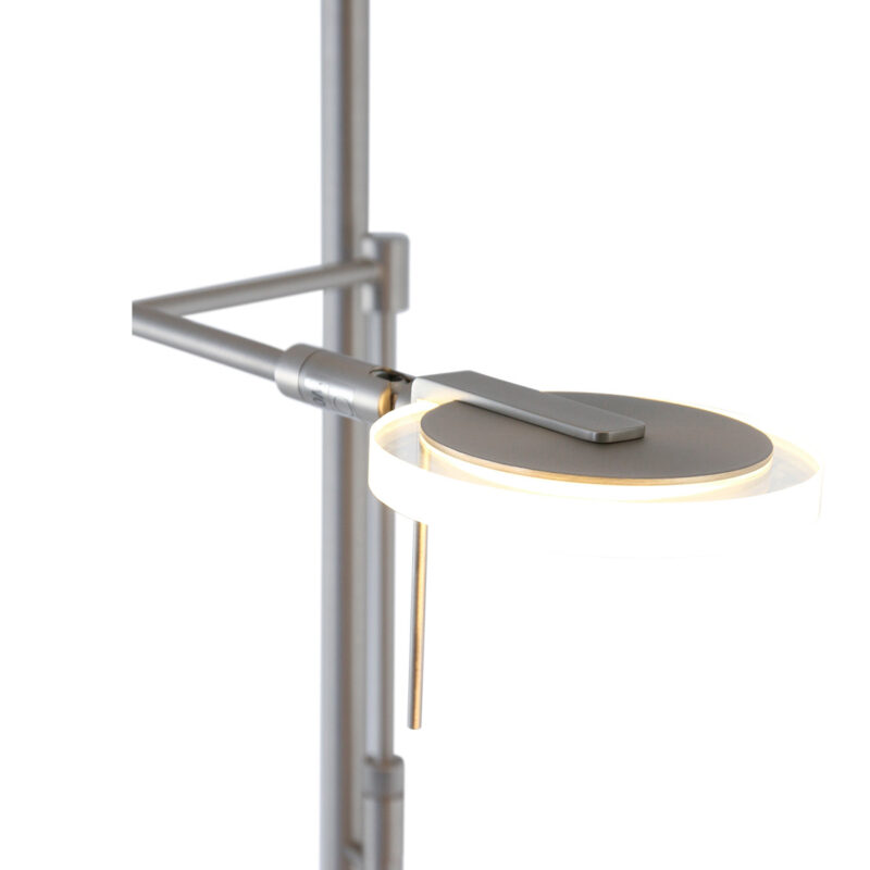 Vloerlamp Turound 2560ST Staal lees arm - Afbeelding 4