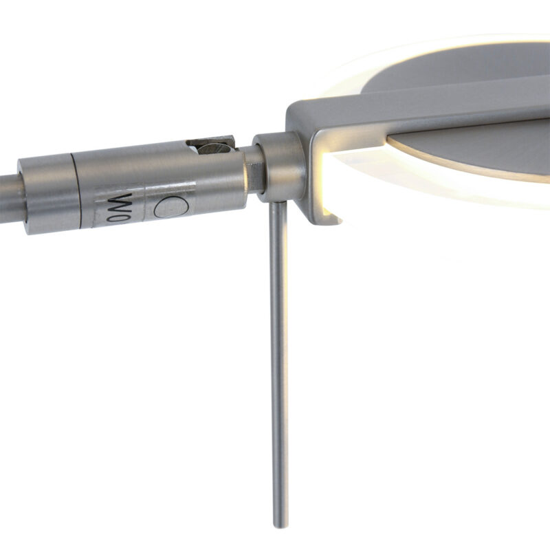 Vloerlamp Turound 2560ST Staal lees arm - Afbeelding 6