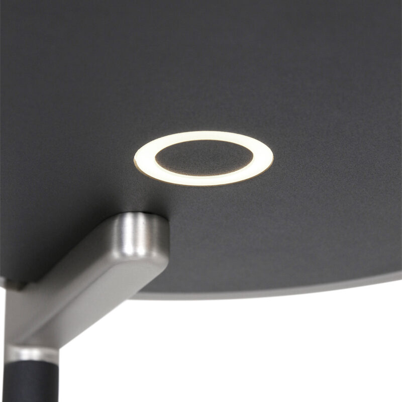 Vloerlamp Turound 2663ZW Zwart lees arm - Afbeelding 13