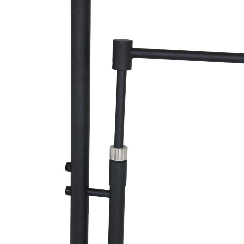 Vloerlamp Turound 2663ZW Zwart lees arm - Afbeelding 7