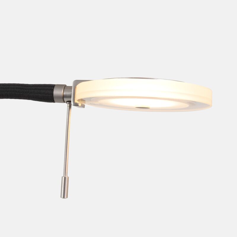 Vloerlamp Turound 2988ST staal met leesarm - Afbeelding 14