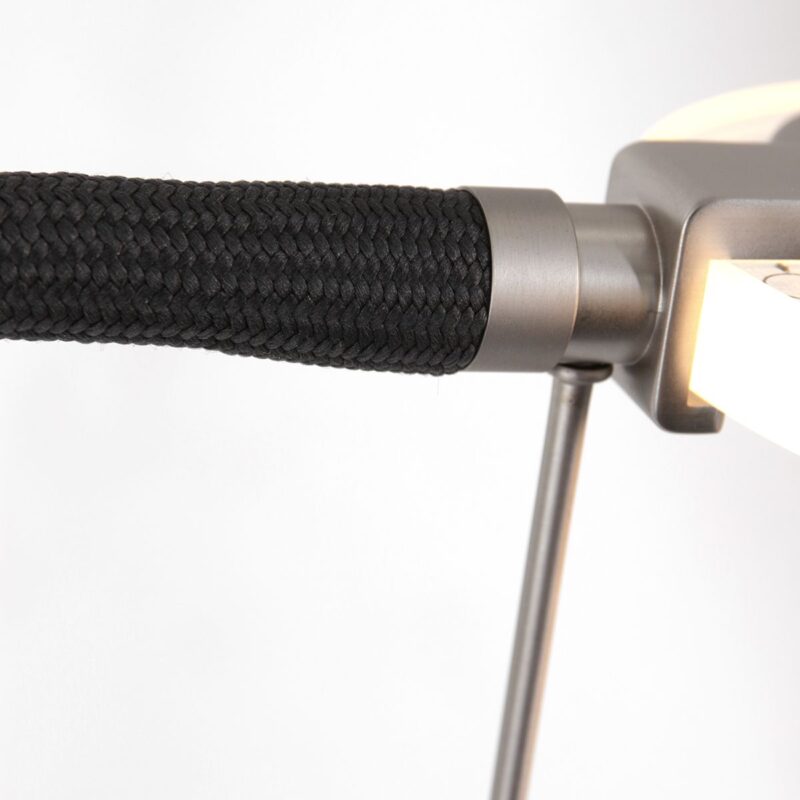 Vloerlamp Turound 2988ST staal met leesarm - Afbeelding 16