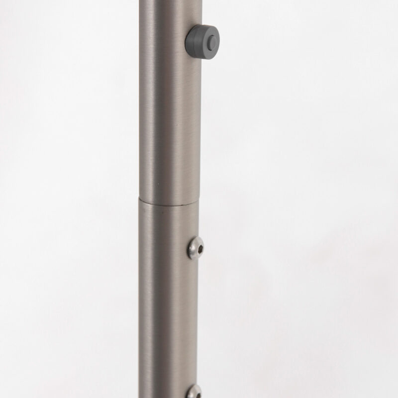 Vloerlamp Turound 2992ST Staal dimbaar - Afbeelding 12