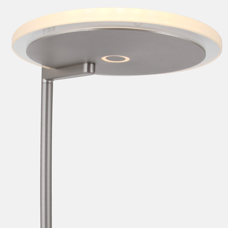 Vloerlamp Turound 2992ST Staal dimbaar - Afbeelding 4