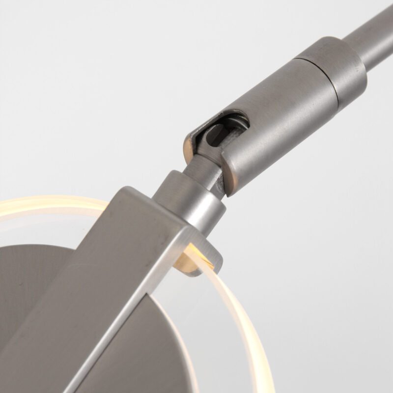 Vloerlamp Turound 3081ST Staal knik arm - Afbeelding 10