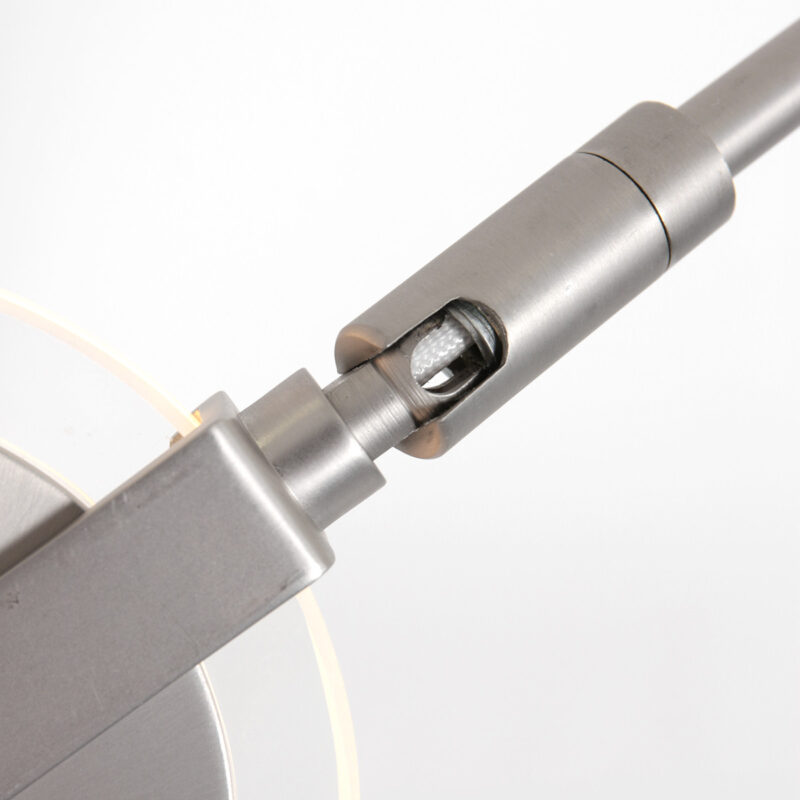 Vloerlamp Turound 3081ST Staal knik arm - Afbeelding 11
