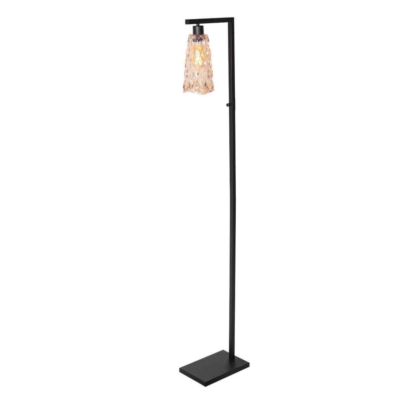 Vloerlamp Vidrio 3838ZW amber geel glas - Afbeelding 2