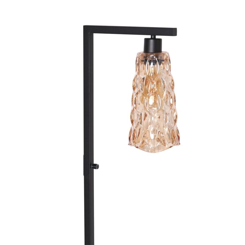 Vloerlamp Vidrio 3838ZW amber geel glas - Afbeelding 17