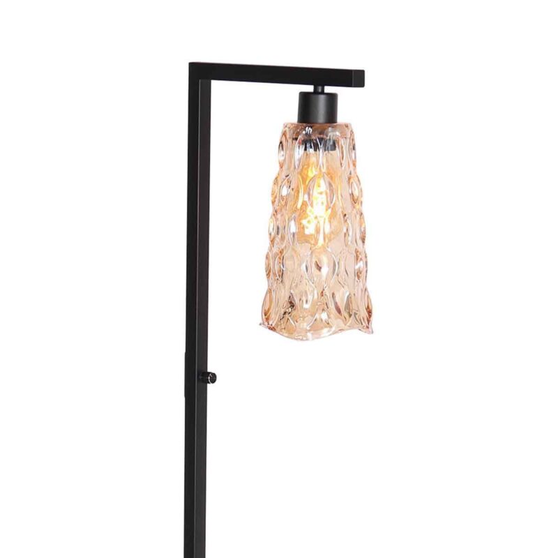 Vloerlamp Vidrio 3838ZW amber geel glas - Afbeelding 18