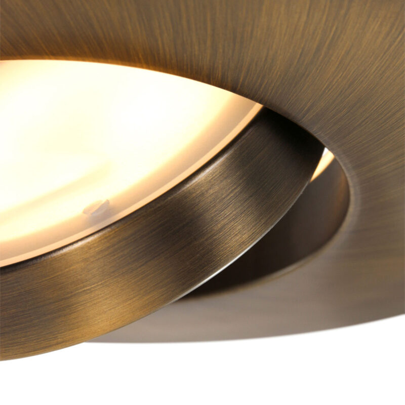 Vloerlamp Zenith 1477BR Brons lichtkleur instelbaar - Afbeelding 5