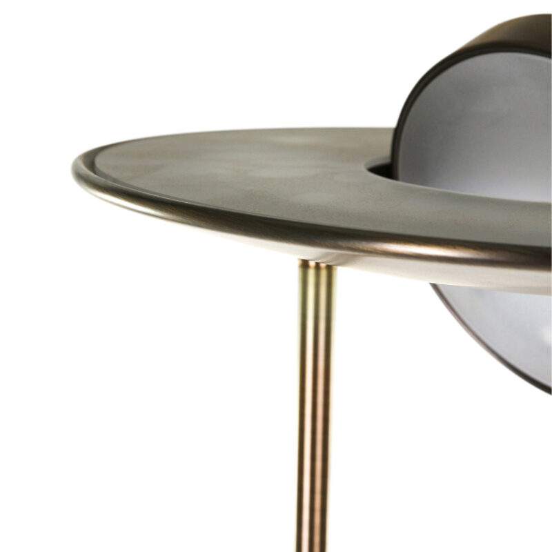 Vloerlamp Zenith 1477BR Brons lichtkleur instelbaar - Afbeelding 7