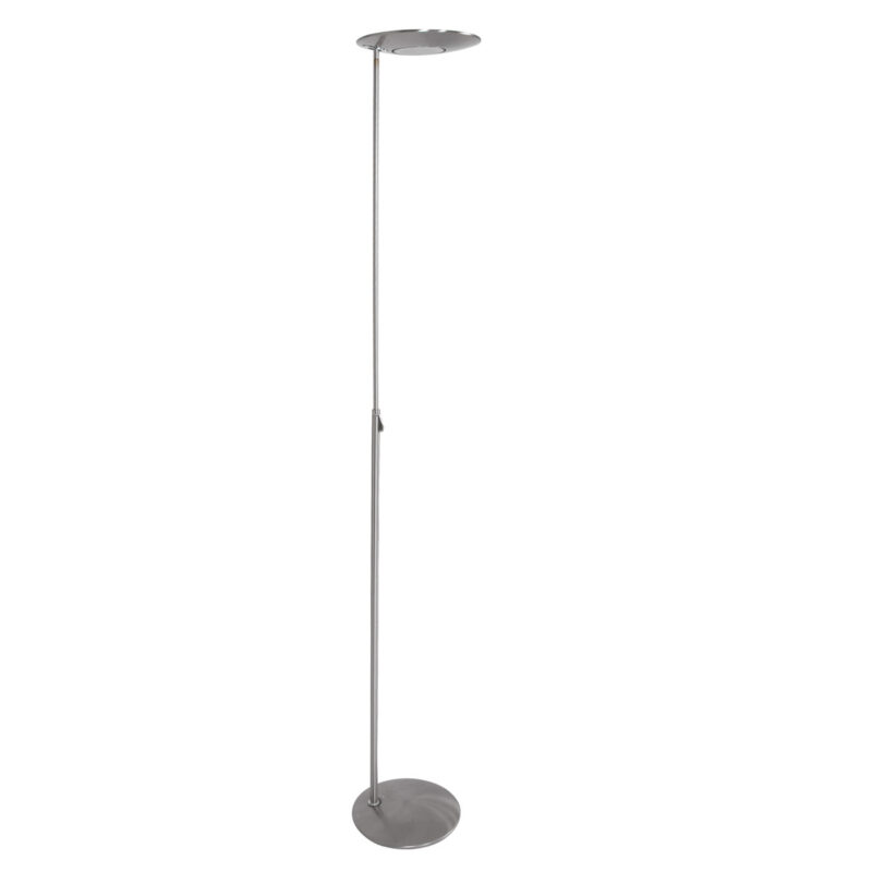 Vloerlamp Zenith 1477ST Staal Lichtkleur instelbaar - Afbeelding 2