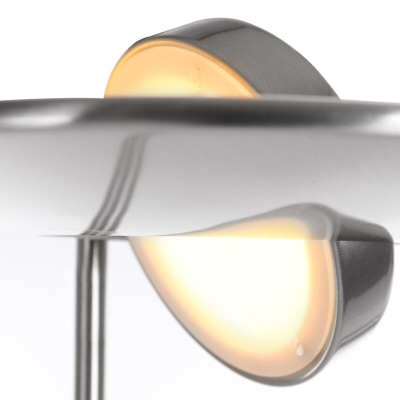 Vloerlamp Zenith 1477ST Staal Lichtkleur instelbaar - Afbeelding 4