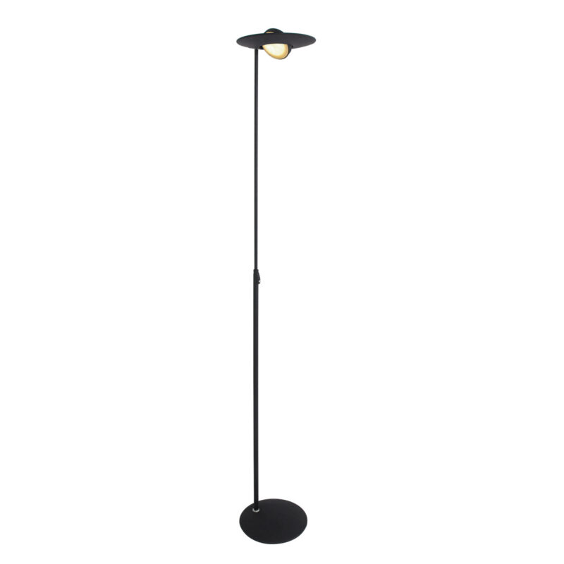 Vloerlamp Zenith 1477ZW zwart Lichtkleur instelbaar - Afbeelding 2