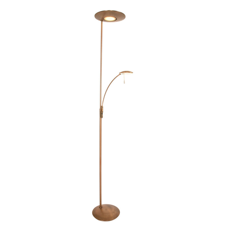 Vloerlamp Zenith 7860BR Brons Lichtkleur instelbaar - Afbeelding 2