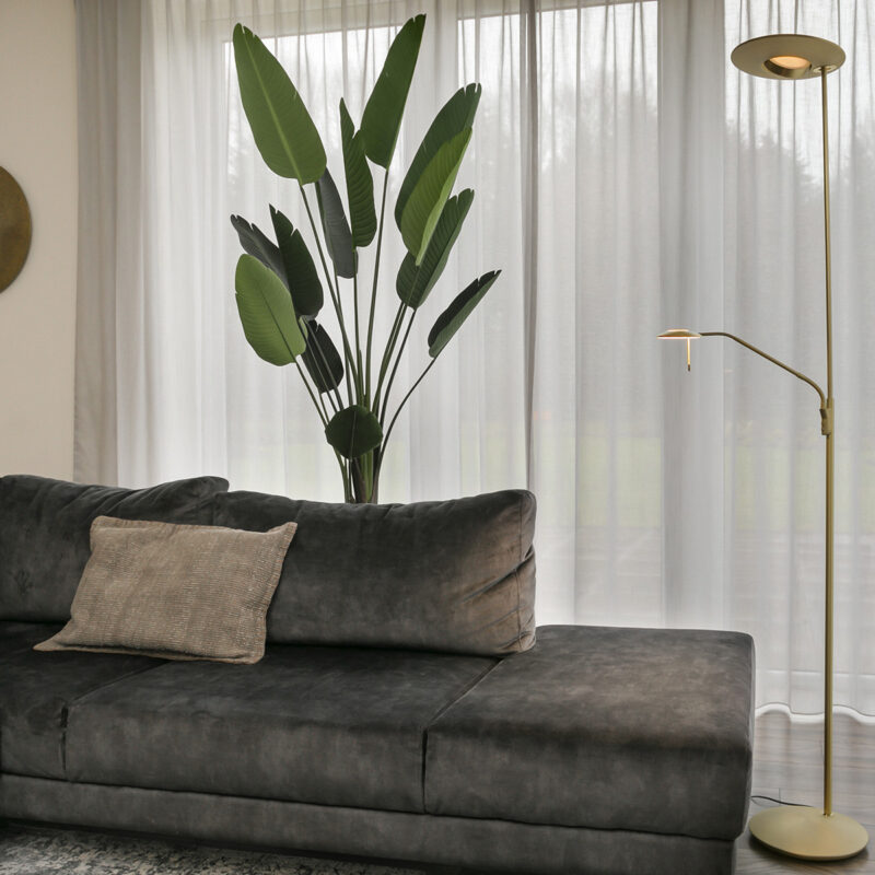 Vloerlamp Zenith 7860ME Messing Lichtkleur instelbaar - Afbeelding 4