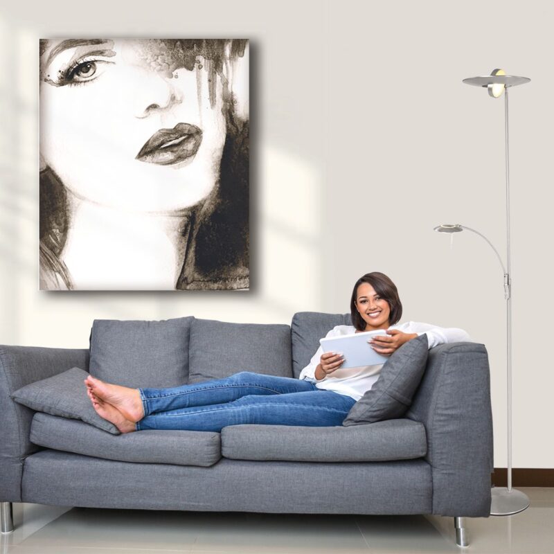Vloerlamp Zenith 7860ST Staal Lichtkleur instelbaar - Afbeelding 4
