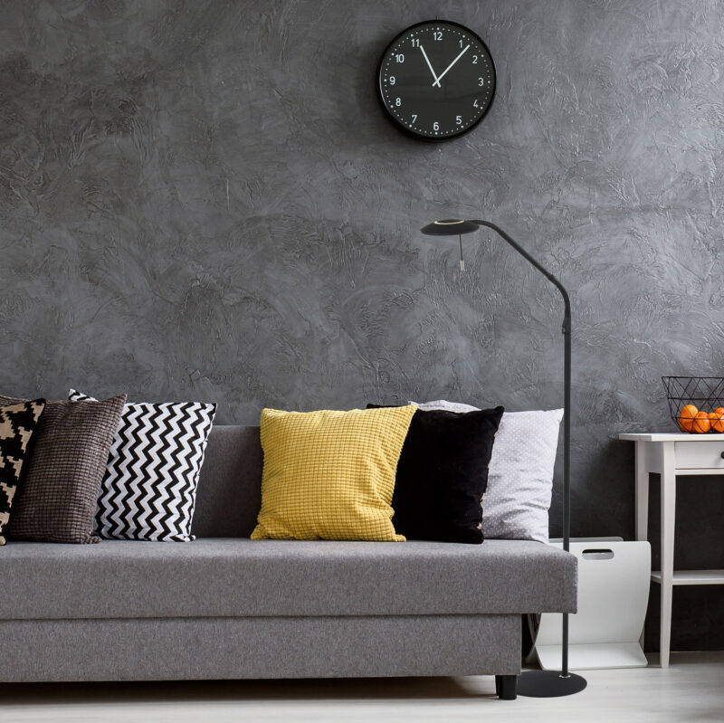 Vloerlamp Zenith 7910ZW Zwart lichtkleur instelbaar - Afbeelding 17