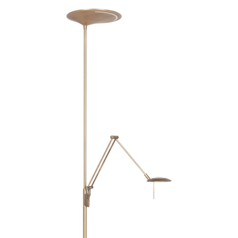 Vloerlamp Zodiac 2107BR Brons Knik arm Dimbaar - Afbeelding 11