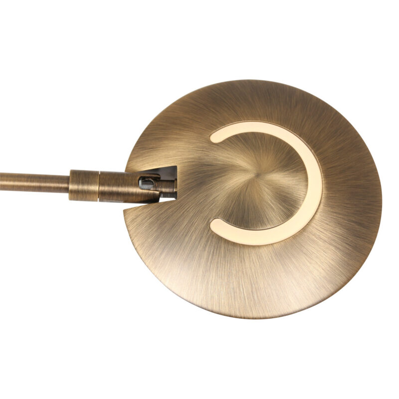 Vloerlamp Zodiac 2107BR Brons Knik arm Dimbaar - Afbeelding 15