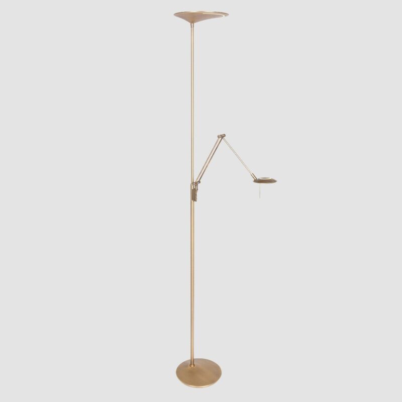 Vloerlamp Zodiac 2107BR Brons Knik arm Dimbaar - Afbeelding 20