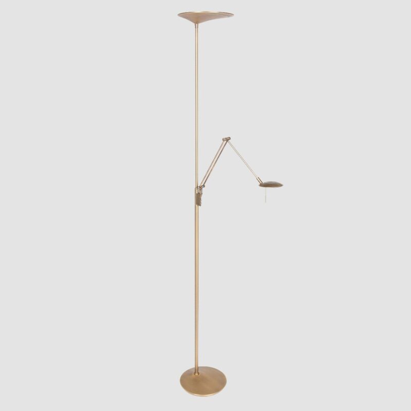 Vloerlamp Zodiac 2107BR Brons Knik arm Dimbaar - Afbeelding 21