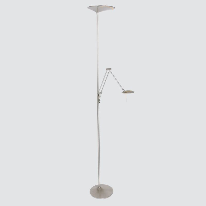 Vloerlamp Zodiac 2107ST Staal Knikarm Dimbaar - Afbeelding 16